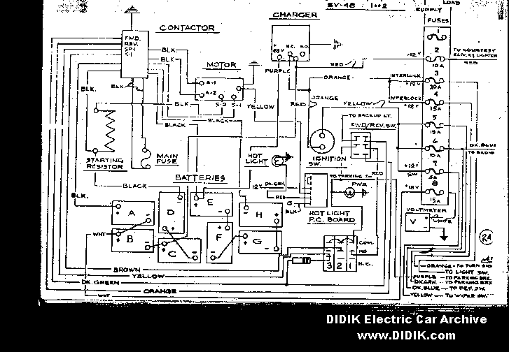 Citicar Comutacar Wiring Diagrams